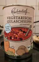 Zuckermenge drin vegetarische Gulaschsuppe