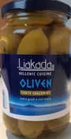 Amount of sugar in Oliven