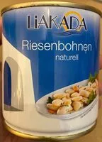 Amount of sugar in Riesenbohnen