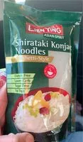 入っている砂糖の量 Shirataki konjac noodles