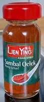 入っている砂糖の量 Sambal Oelek