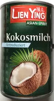 入っている砂糖の量 Kokosmilch, Fettreduziert