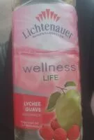 Suhkru kogus sees Wellness Life - Lychee/Guave
