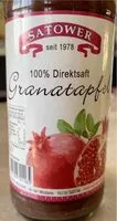 İçindeki şeker miktarı Granatapfelsaft