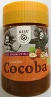 Amount of sugar in Cocoba