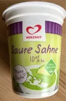 Cantidad de azúcar en Saure Sahne