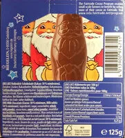 Jumlah gula yang masuk Riegelein Massiv-weihnachtsmann Groß Fairtrade 10er Box