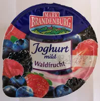 चीनी की मात्रा Waldfrucht Joghurt mild