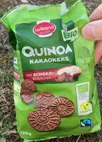 入っている砂糖の量 Quinoa Kakaokeks