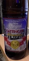 Suhkru kogus sees Oettinger Winterbier