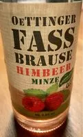 Suhkru kogus sees Fass Brause Himbeer Minze