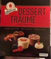 İçindeki şeker miktarı Dessert Träume