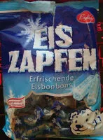 Sokerin määrä sisällä Eis Zapfen