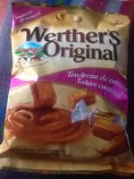 Sucre et nutriments contenus dans Werther s original