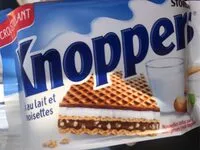 Sokerin määrä sisällä Knoppers