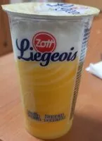Amount of sugar in Liegeois