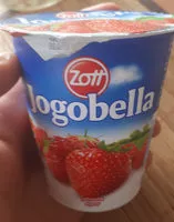 İçindeki şeker miktarı Jogobella jahoda, pečené jablko