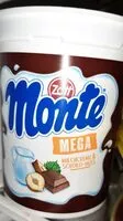 İçindeki şeker miktarı Monte Mega Milchcreme & Schoko-Nuss