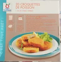 Quantité de sucre dans 20 croquettes de poisson
