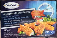 Количество сахара в Aiguillettes de colin d'Alaska panées aux cornflakes