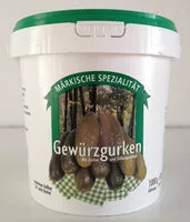 Zuckermenge drin Gewürzgurken