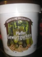Zuckermenge drin Pfeffer-Gewürzgurken