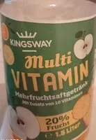 Jumlah gula yang masuk Multi Vitamin