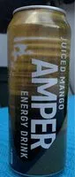 Cantidad de azúcar en AMPER Juiced Mango