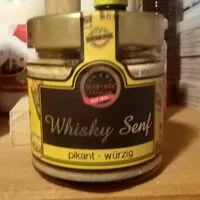 Zuckermenge drin Whisky Senf