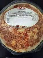 Zuckermenge drin Pizza Thunfisch