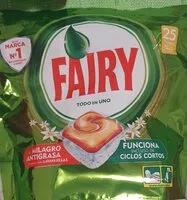 入っている砂糖の量 Fairy todo en uno