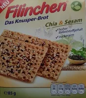Zuckermenge drin Filinchen Chia & Sesam