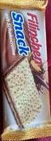 Zuckermenge drin Filinchen Snack mit Schokocreme
