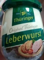 Suhkur ja toitained sees Thuringer