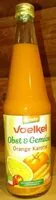 Jus d orange carotte