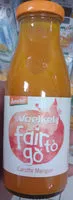Cantidad de azúcar en Jus Carotte Mangue