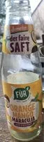 चीनी की मात्रा Der faire Saft Orange Mango Maracuja