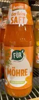 चीनी की मात्रा Möhre Saft