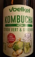 Cantidad de azúcar en Kombucha citron vert & gingembre