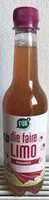 चीनी की मात्रा Jus de Rhubarbe