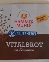चीनी की मात्रा Vitalbrot