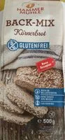 Jumlah gula yang masuk Back-Mix Körnerbrot