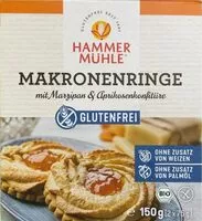 Jumlah gula yang masuk Makronenringe