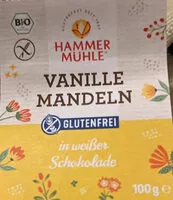 Jumlah gula yang masuk Vanille Mandeln