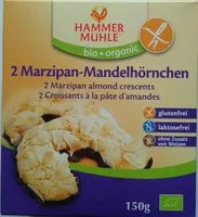 Jumlah gula yang masuk Marzipan-Mandelhörnchen