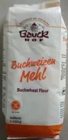 İçindeki şeker miktarı Buchweizenmehl Vollkorn