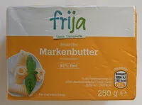 Amount of sugar in frija Deutsche Markenbutter mildgesäuert