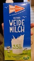 İçindeki şeker miktarı Milch