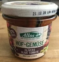 चीनी की मात्रा Hof-Gemüse olive tomate