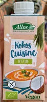 入っている砂糖の量 Allos Kokos Cuisine